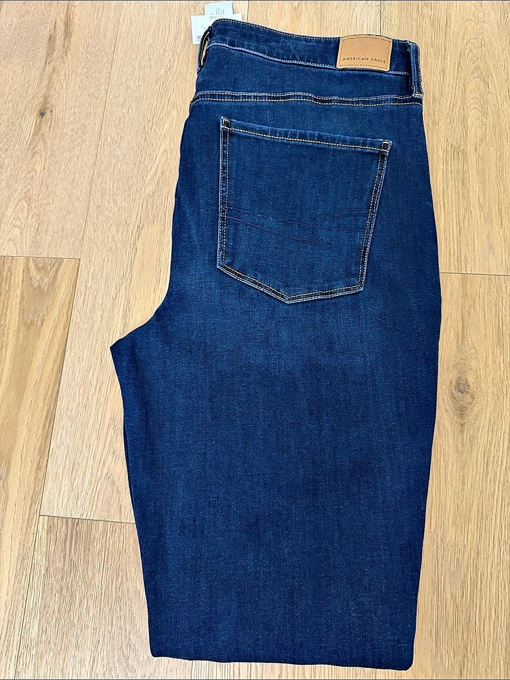 AE Super High-Rise Dream Stretch Jegging Dark Wash Denim Jeggings